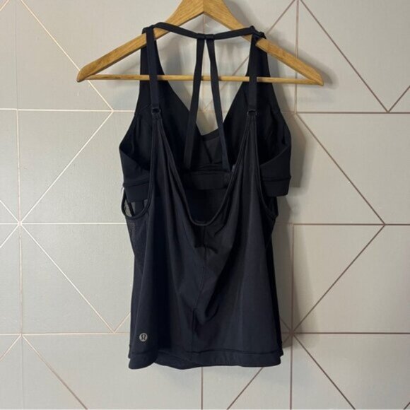 Lululemon Revitalize Tank Black Built in Bra - Picture 3 of 5